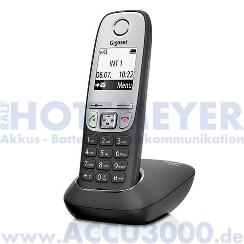 Gigaset A415 schwarz - Schnurloses DECT Telefon