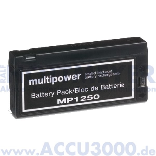 12V, 2.0Ah (C20), Multipower MP1250