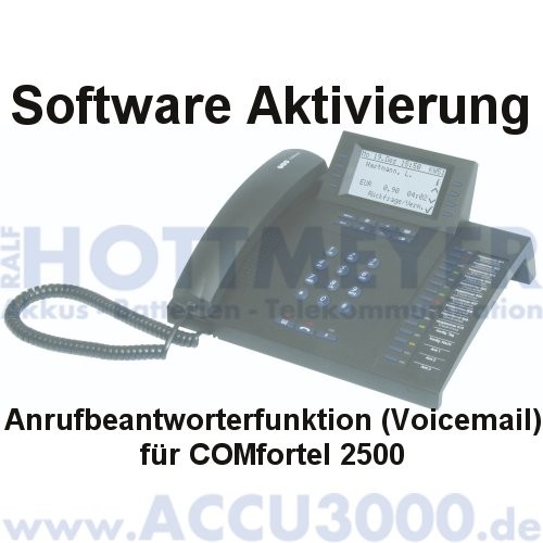 Auerswald COMfortel 2500 Software Aktivierung