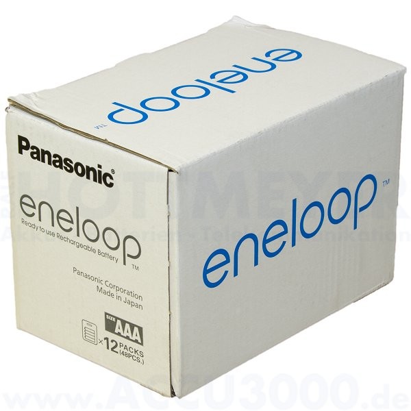 Panasonic eneloop Akku NiMh, Micro AAA