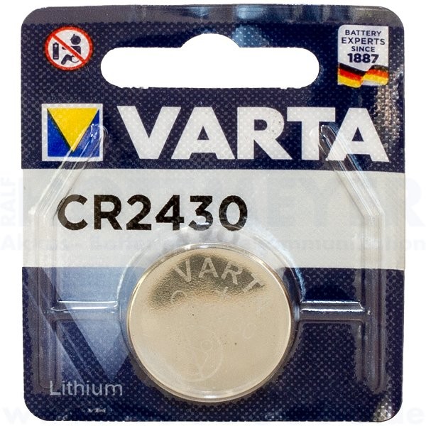 Varta Lithium CR-2430 - 3V Knopfzelle