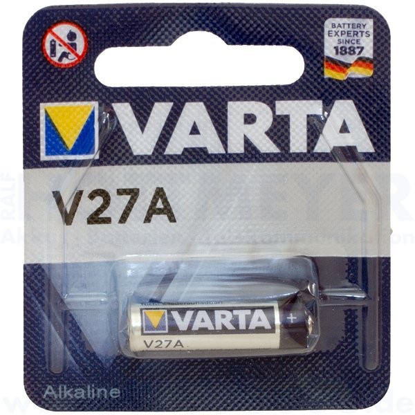 Varta Alkaline V27A, MN27, LR27 - 12V
