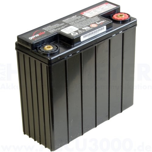 12V, 16.0Ah (C10), EnerSys Genesis 12V16EP (G16EP)