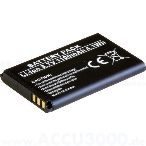 Akku f. Diverse Hersteller - 1100mAh, Li-Ion