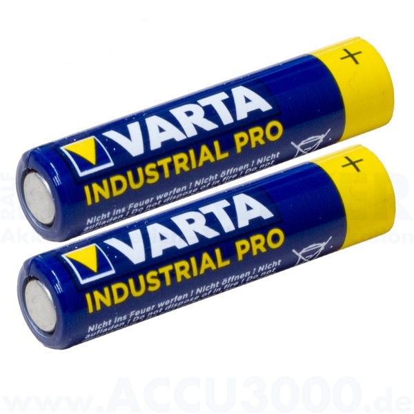 Varta INDUSTRIAL PRO Mignon AA, LR6, Alkaline - 1.5V, 2er Folie
