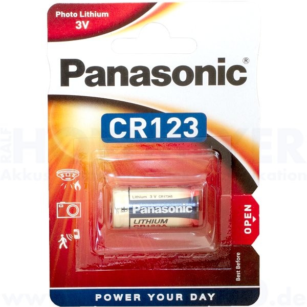 Panasonic Photo Power CR-123A - 3V