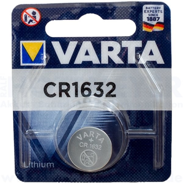 Varta Lithium CR-1632 - 3V Knopfzelle