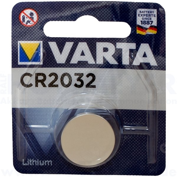 Varta Lithium CR-2032 - 3V Knopfzelle
