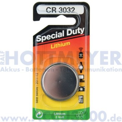 Beco CR-3032 - 3V, 500mAh - 30 x 3.2mm