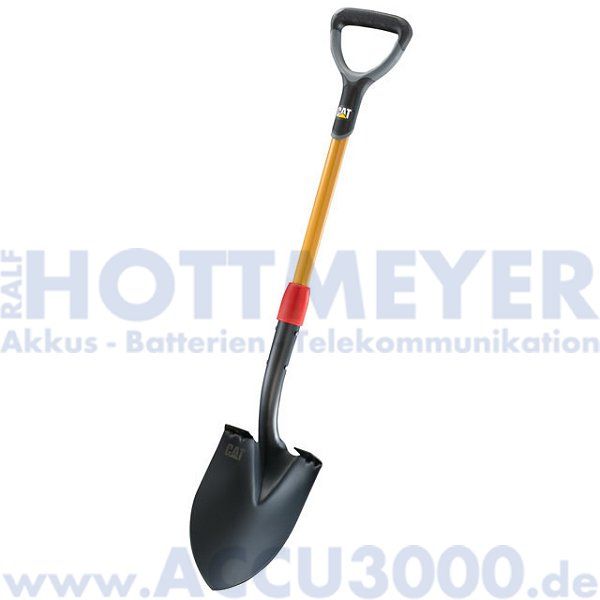 CAT Schaufel mit D-Griff und Rundblatt - Premium