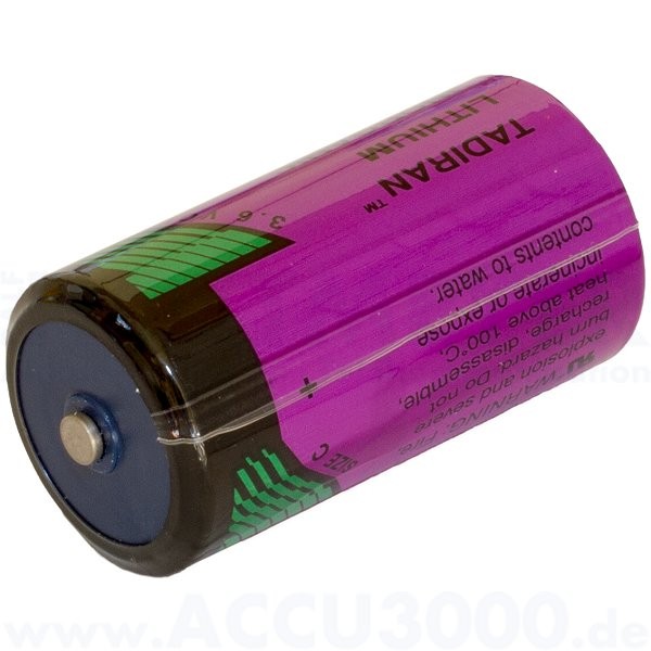 Tadiran SL-2770/S, 3.6V, 8500mAh - 26.2 x 50mm, C