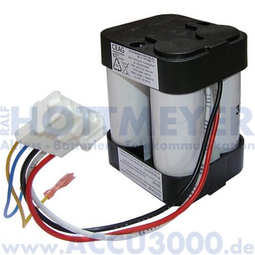 Akku f. Ceag SEB5.4L, SEB5.3, SEB8 - 4.8V, 7000mAh, NiCd