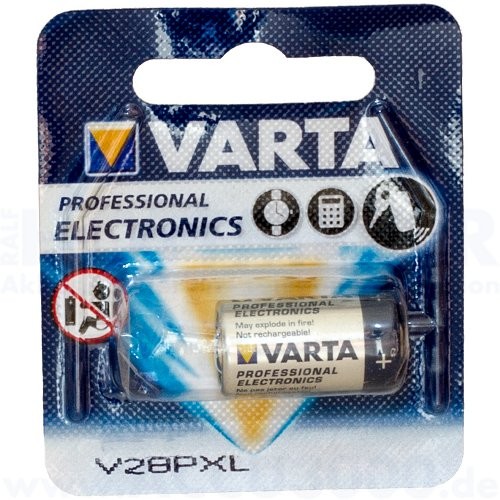 Varta Lithium V28PX - 2CR-1/3N - 2CR11108 - 6.0V, 170mAh