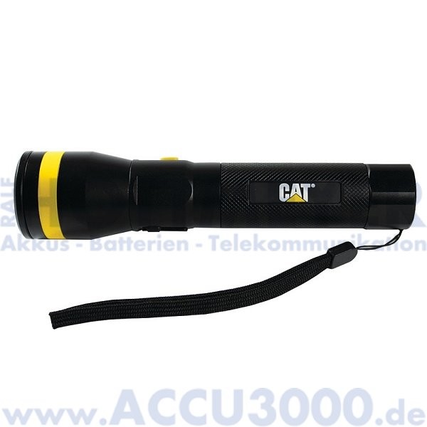 CAT CT2115 Fokussierbare Taktische Taschenlampe, wiederaufladbar - 1200 Lumen