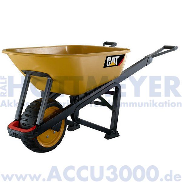 CAT Schubkarre 170L-Kunststoffwanne - Premium