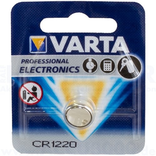 Varta Lithium CR-1220 - 3V Knopfzelle