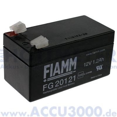 12V, 1.2Ah (C20), Fiamm FG20121