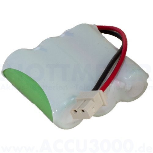 Akku f. Audioline CDL971, CDL971G - 3.6V, 300mAh, NiMh