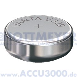 5x V329 Uhren-Batterie Knopfzelle SR731 SR731SW VARTA Neu Silberoxid 