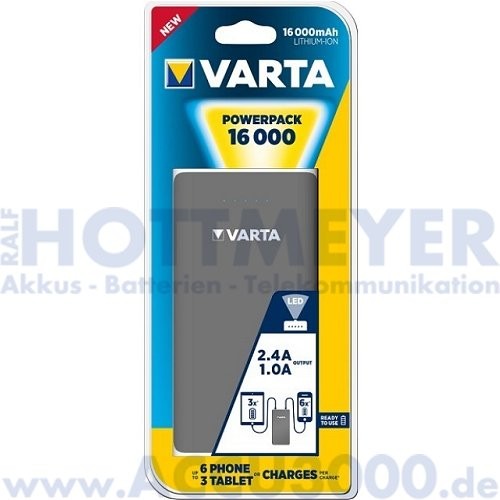 Varta Powerpack 16000 - Powerpack mit 16.000mAh