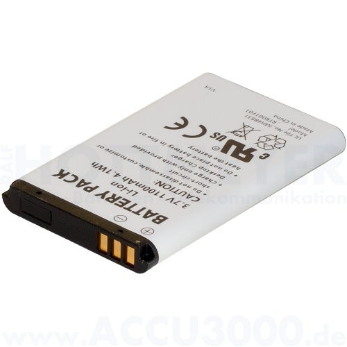 Akku f. SwyxPhone D510 - 3.7V, 1050mAh, Li-Ion