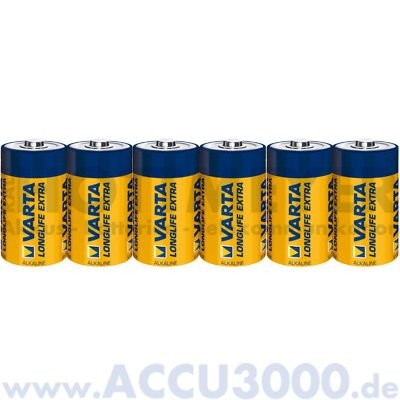 Varta LONGLIFE Mono D - 1.5V - 6er Folie
