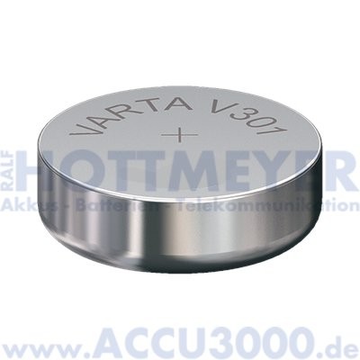 Varta Silber 301 (V301) - SR-43 - SR1142SW, 1.55V - Uhrenbatterie