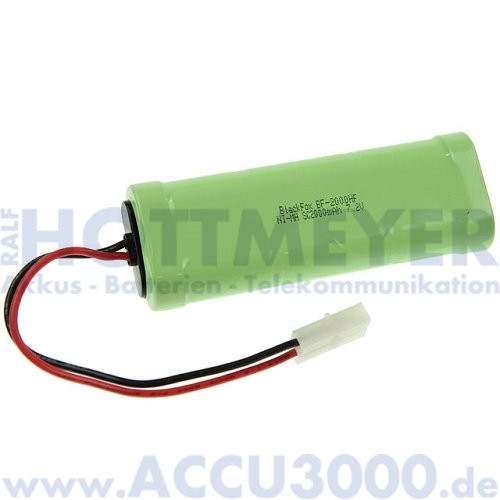 7.2V, 2000mAh, NiMh, L2x3 (Tamiya Stick) - BlackFox